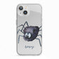 Scared Spider Personalised iPhone 13 TPU Impact Case with White Edges