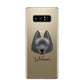 Schipperke Personalised Samsung Galaxy Note 8 Case