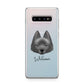 Schipperke Personalised Samsung Galaxy S10 Plus Case