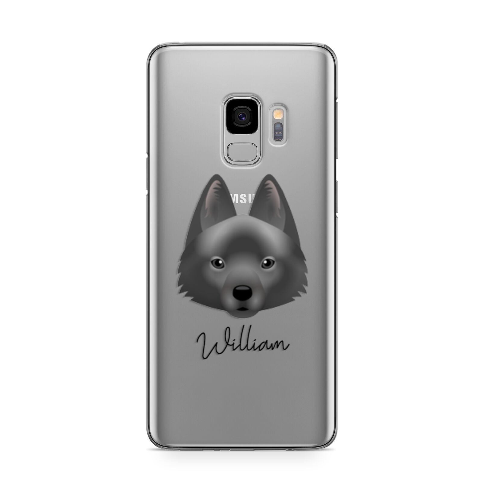 Schipperke Personalised Samsung Galaxy S9 Case