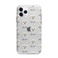 Schnoodle Icon with Name Apple iPhone 11 Pro Max in Silver with Bumper Case