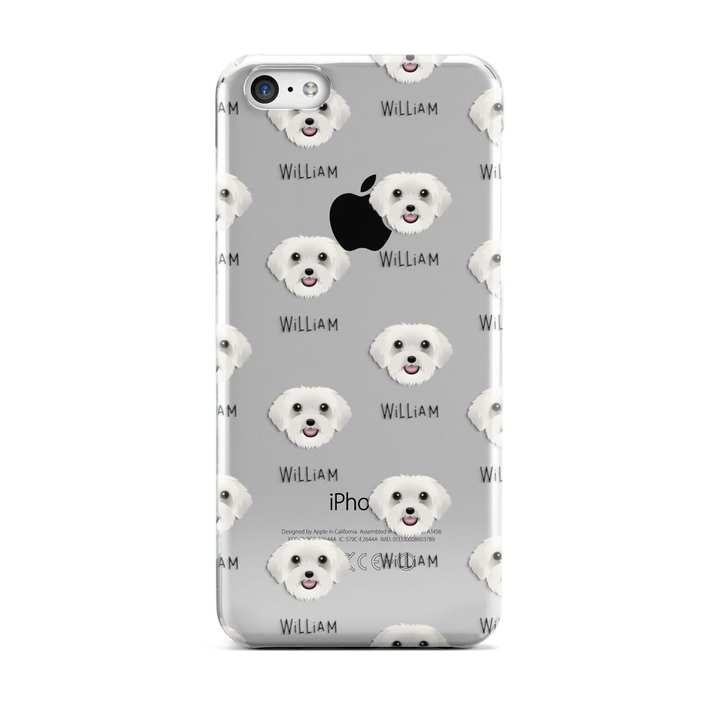Schnoodle Icon with Name Apple iPhone 5c Case