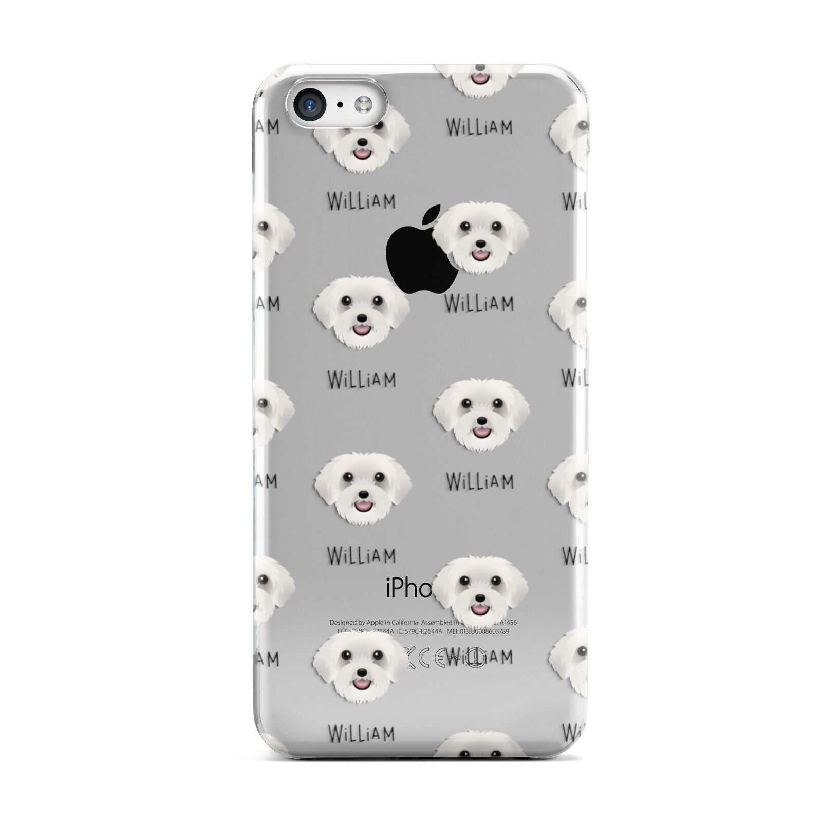 Schnoodle Icon with Name Apple iPhone 5c Case