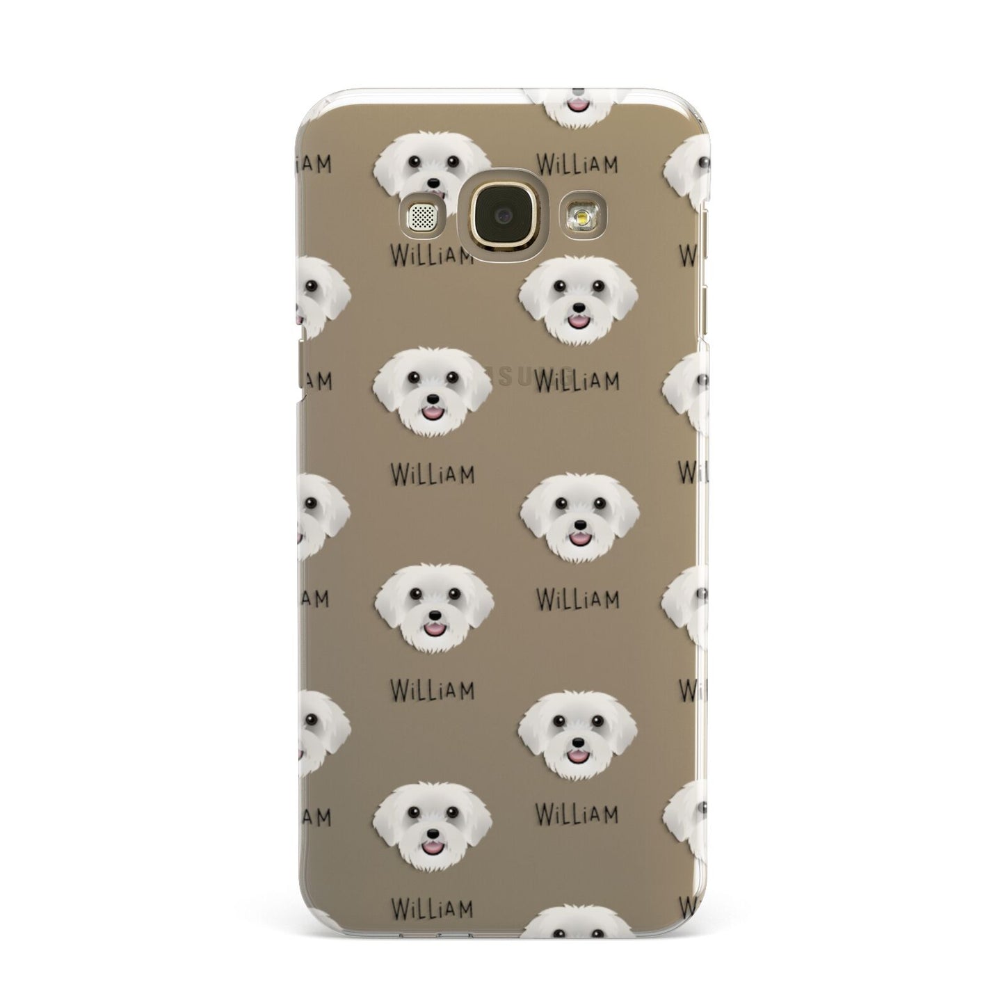 Schnoodle Icon with Name Samsung Galaxy A8 Case