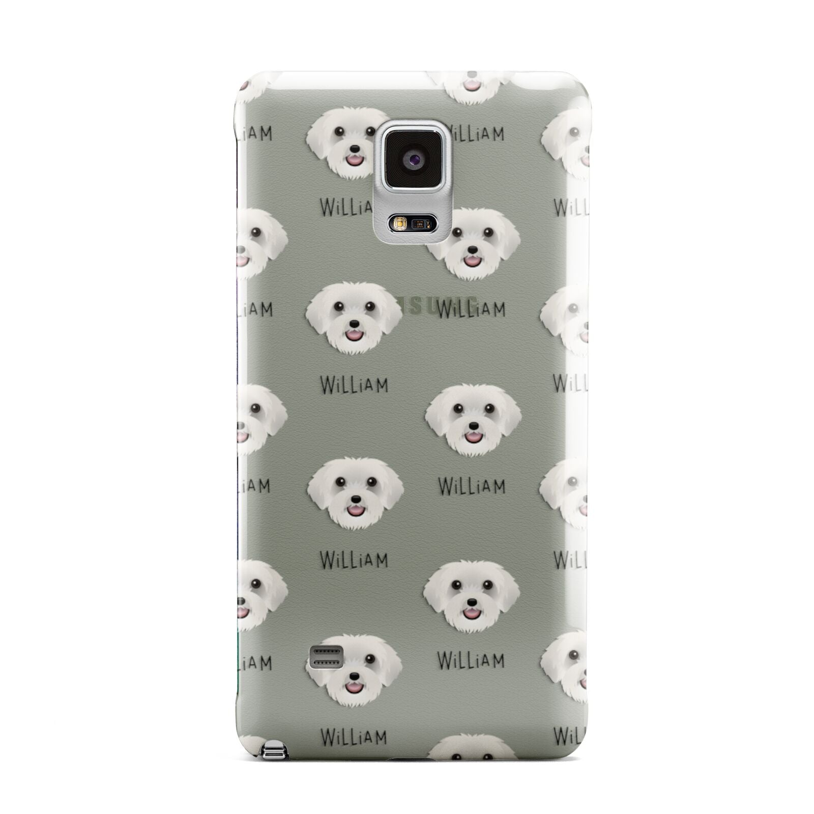 Schnoodle Icon with Name Samsung Galaxy Note 4 Case