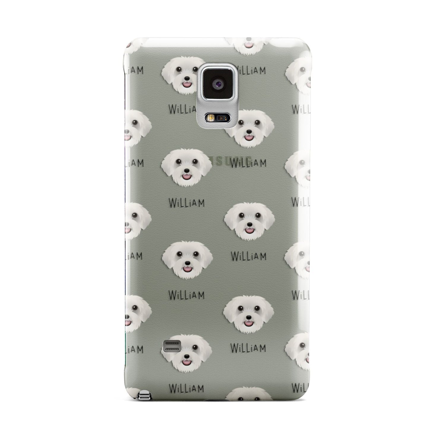 Schnoodle Icon with Name Samsung Galaxy Note 4 Case