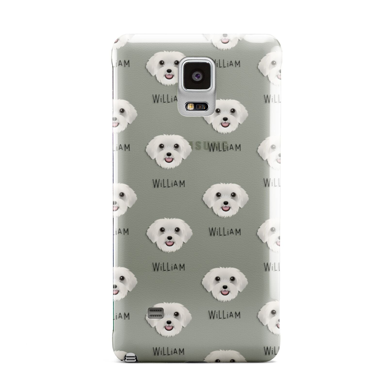 Schnoodle Icon with Name Samsung Galaxy Note 4 Case