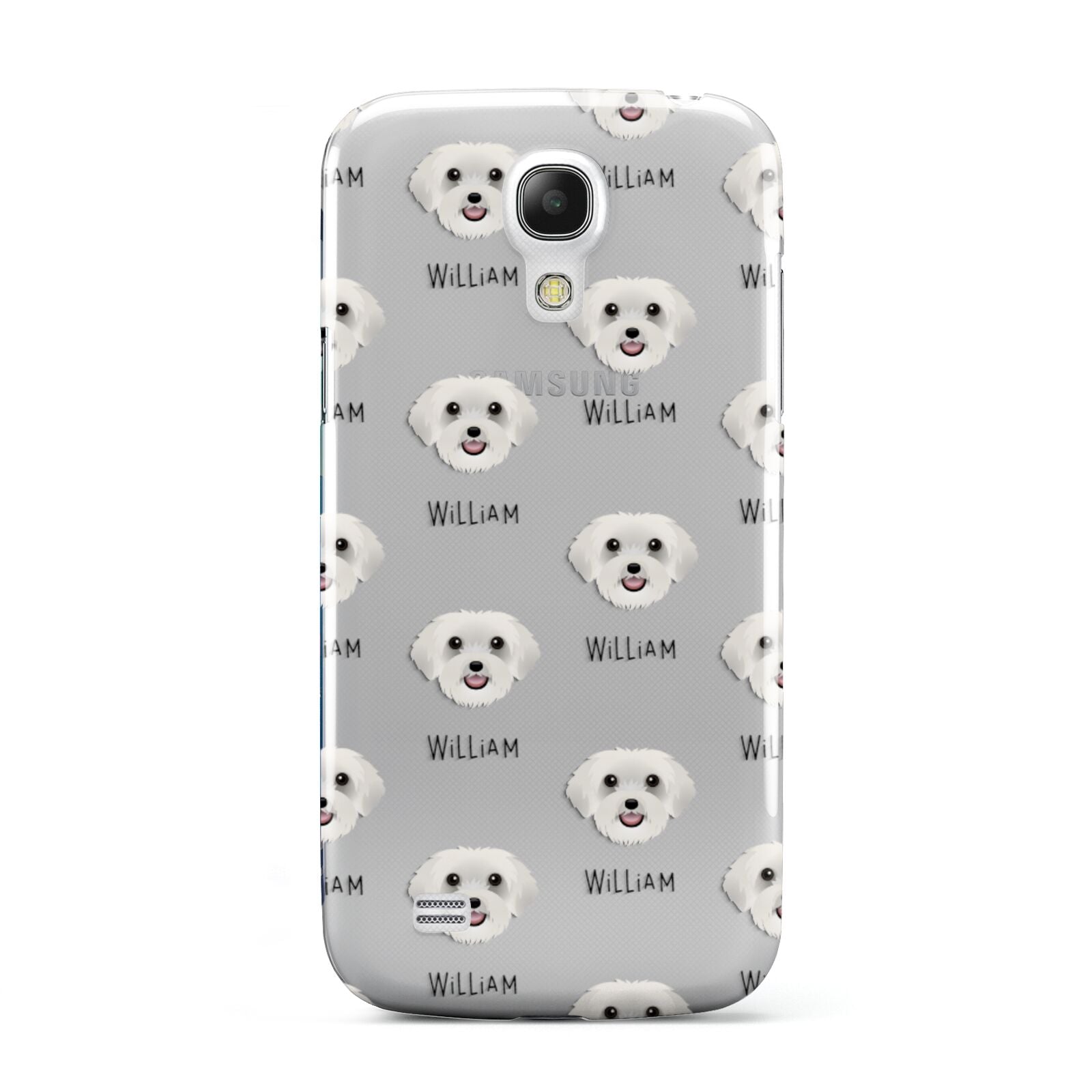 Schnoodle Icon with Name Samsung Galaxy S4 Mini Case