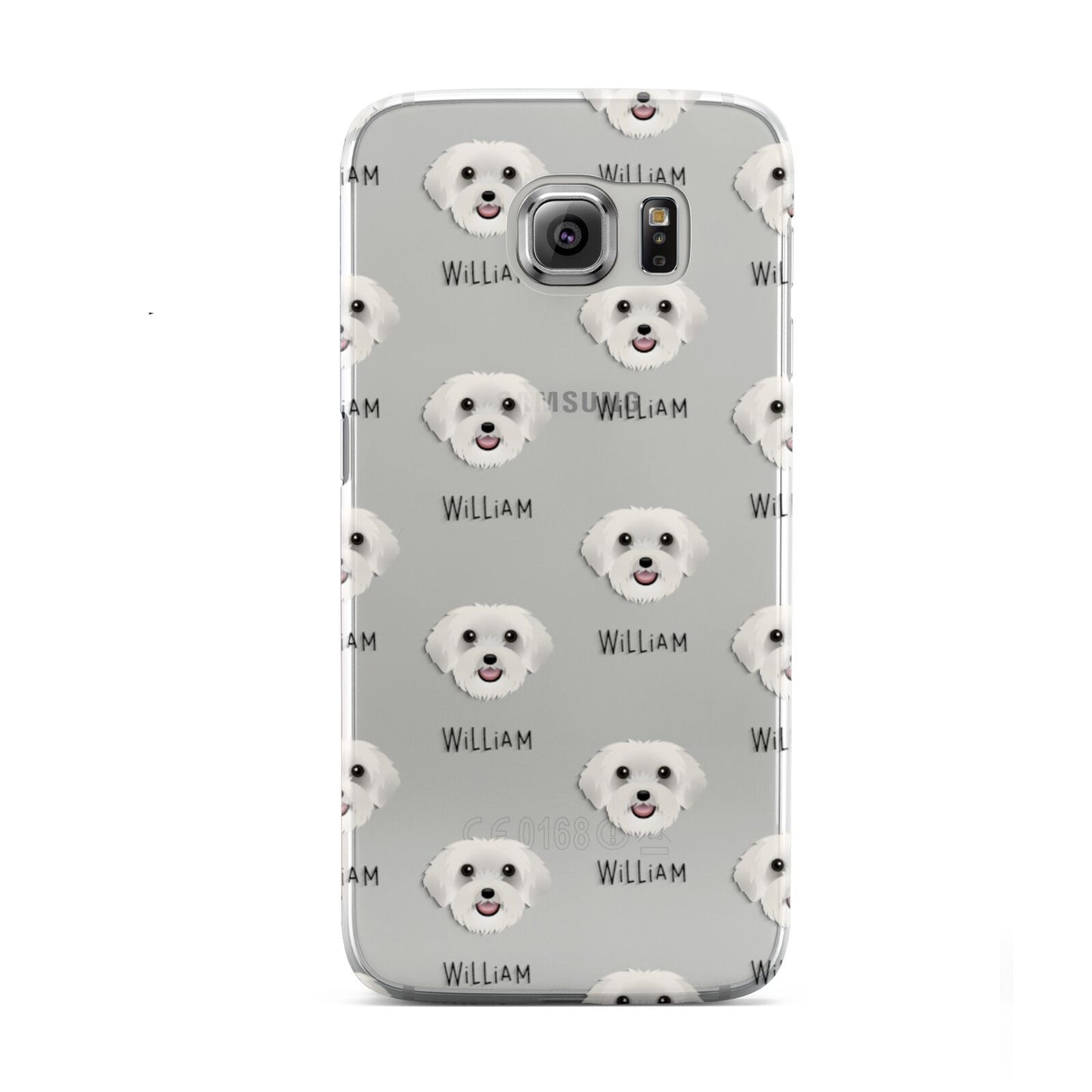 Schnoodle Icon with Name Samsung Galaxy S6 Case