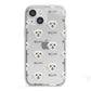 Schnoodle Icon with Name iPhone 13 Mini TPU Impact Case with White Edges