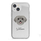 Schnoodle Personalised iPhone 13 Mini TPU Impact Case with White Edges