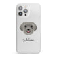 Schnoodle Personalised iPhone 13 Pro Max Clear Bumper Case