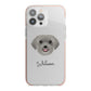 Schnoodle Personalised iPhone 13 Pro Max TPU Impact Case with Pink Edges