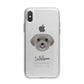 Schnoodle Personalised iPhone X Bumper Case on Silver iPhone Alternative Image 1