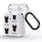 Scottish Terrier Icon with Name AirPods Clear Case Side Image
