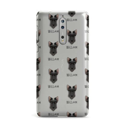 Scottish Terrier Icon with Name Nokia Case