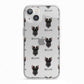 Scottish Terrier Icon with Name iPhone 13 TPU Impact Case with White Edges