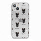Scottish Terrier Icon with Name iPhone 13 TPU Impact Case with White Edges