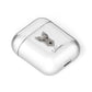 Scottish Terrier Personalised AirPods Case Laid Flat