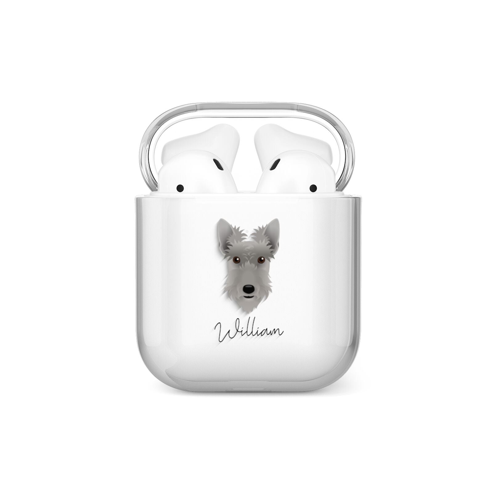 Scottish Terrier Personalised AirPods Case