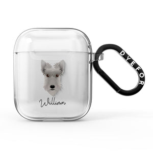 Scottish Terrier Personalised AirPods Case