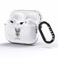 Scottish Terrier Personalised AirPods Pro Clear Case Side Image