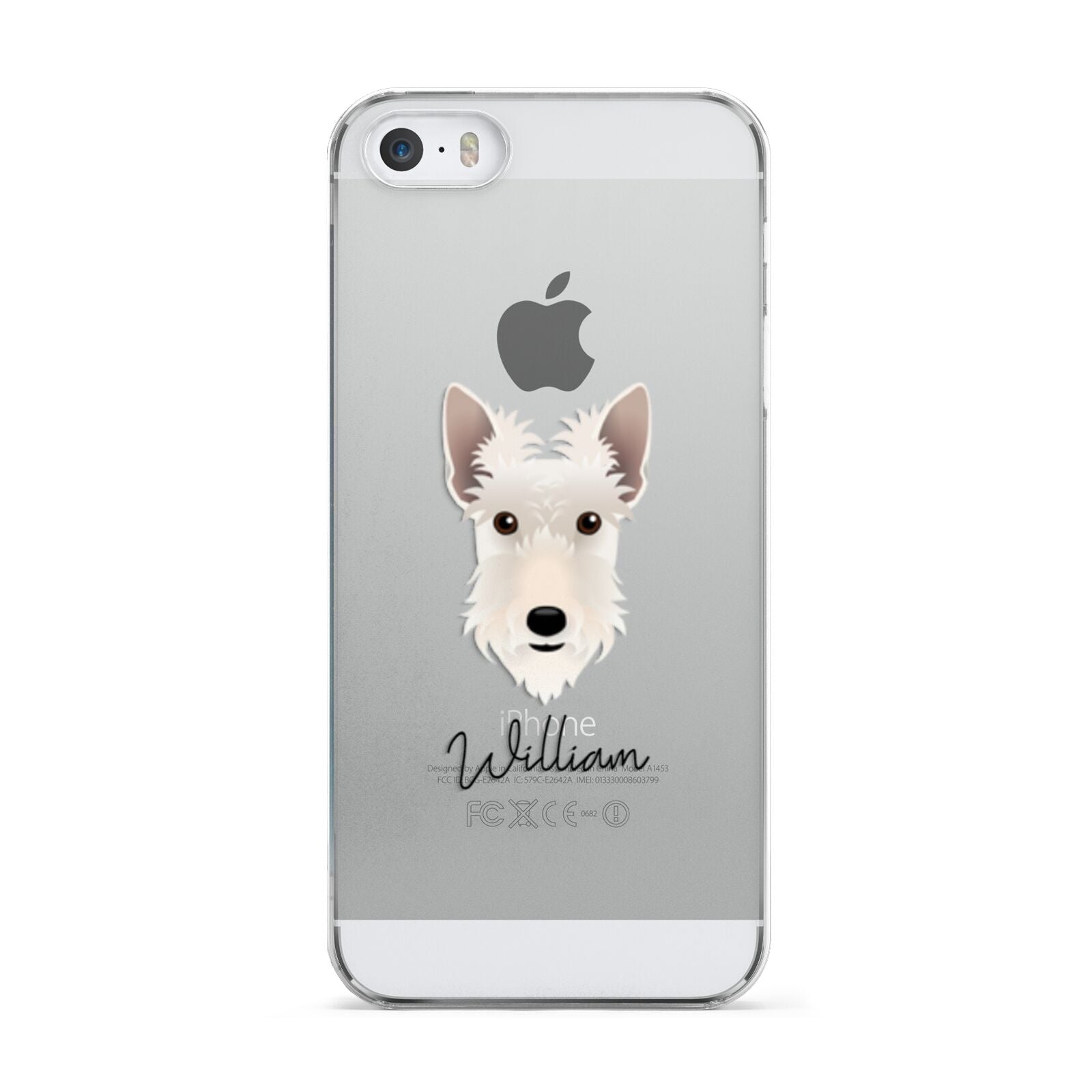 Scottish Terrier Personalised Apple iPhone 5 Case