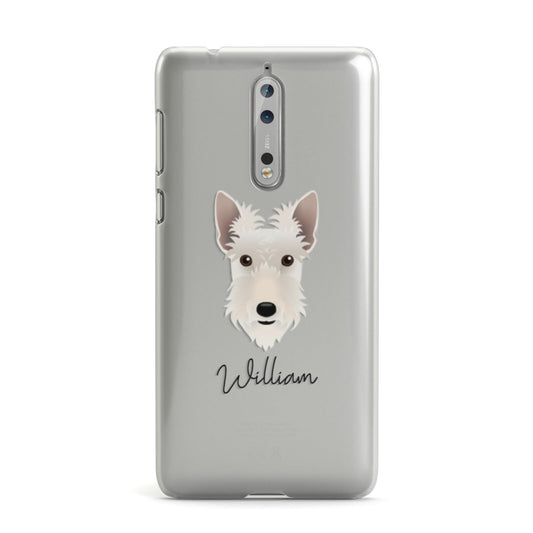Scottish Terrier Personalised Nokia Case