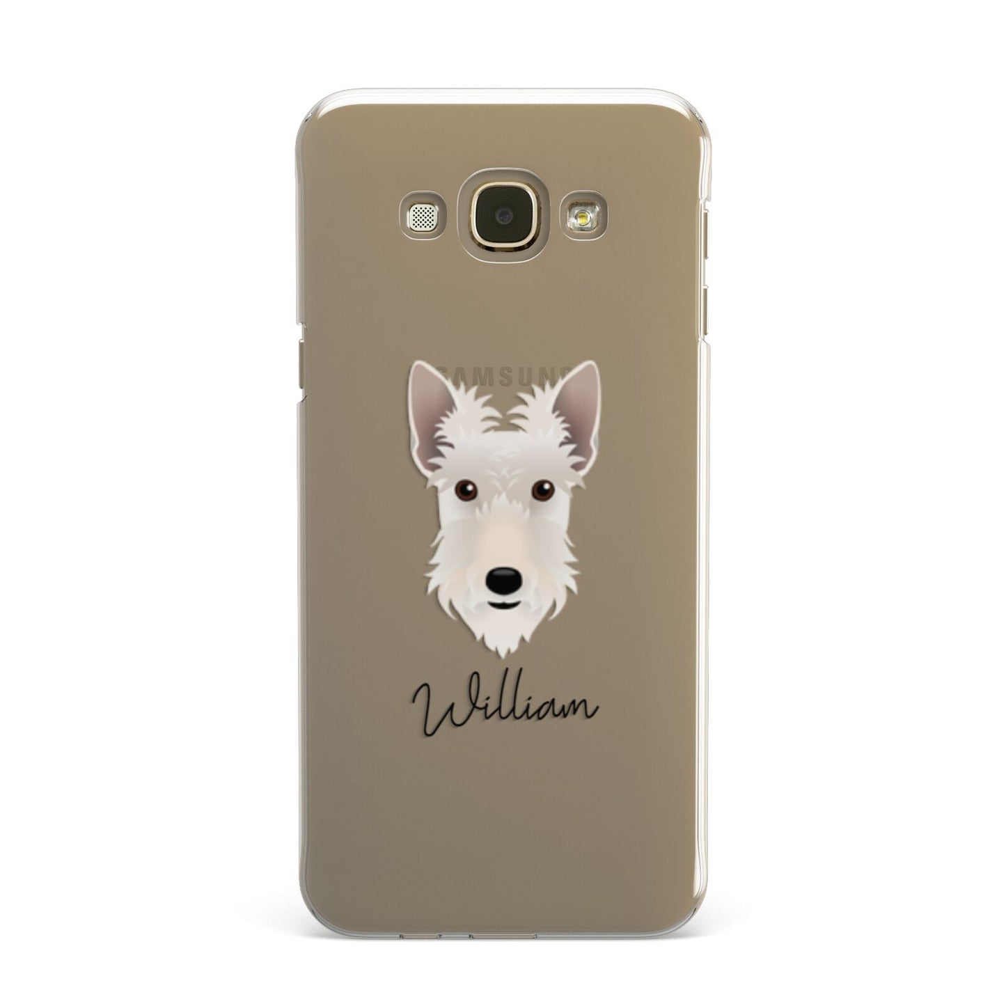 Scottish Terrier Personalised Samsung Galaxy A8 Case