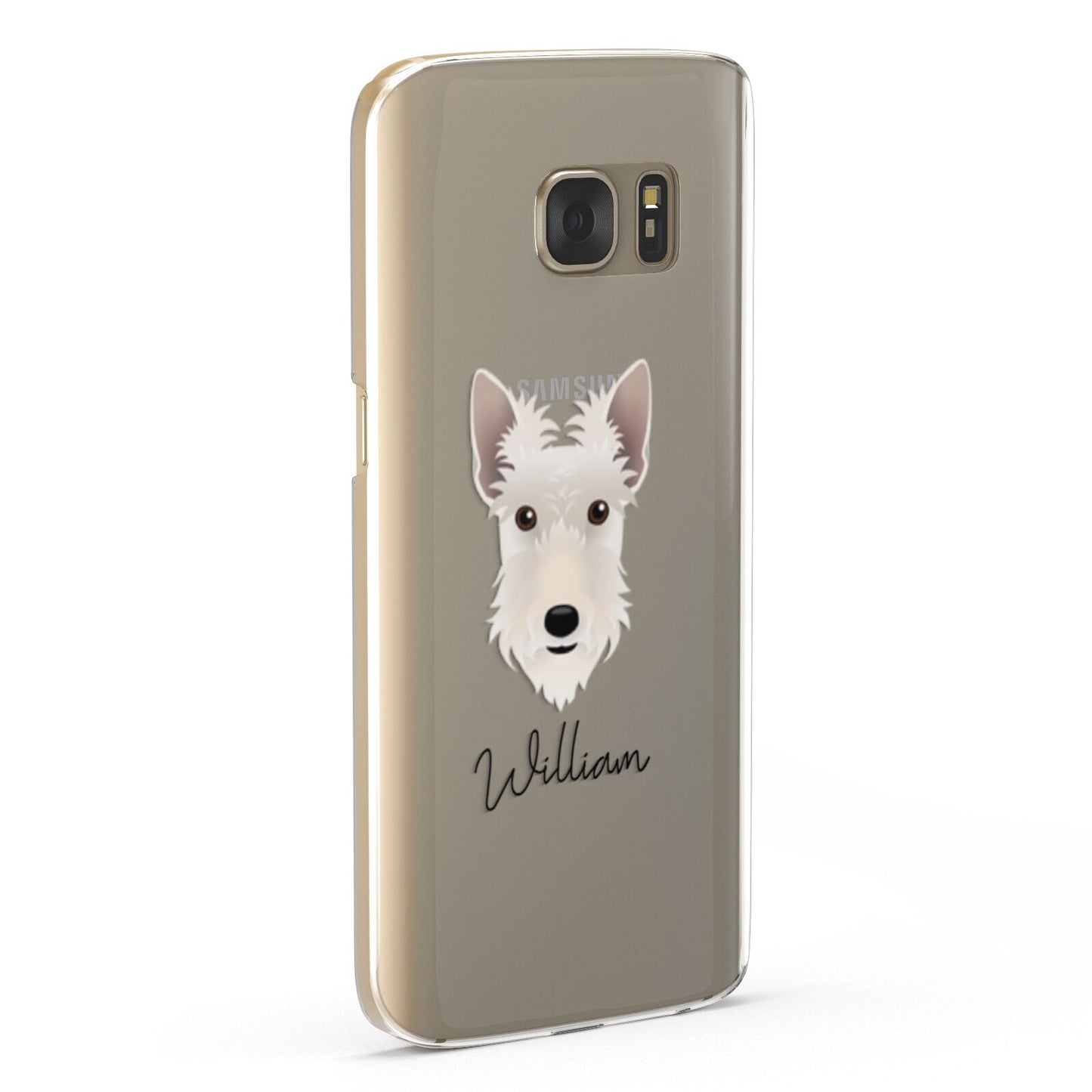 Scottish Terrier Personalised Samsung Galaxy Case Fourty Five Degrees