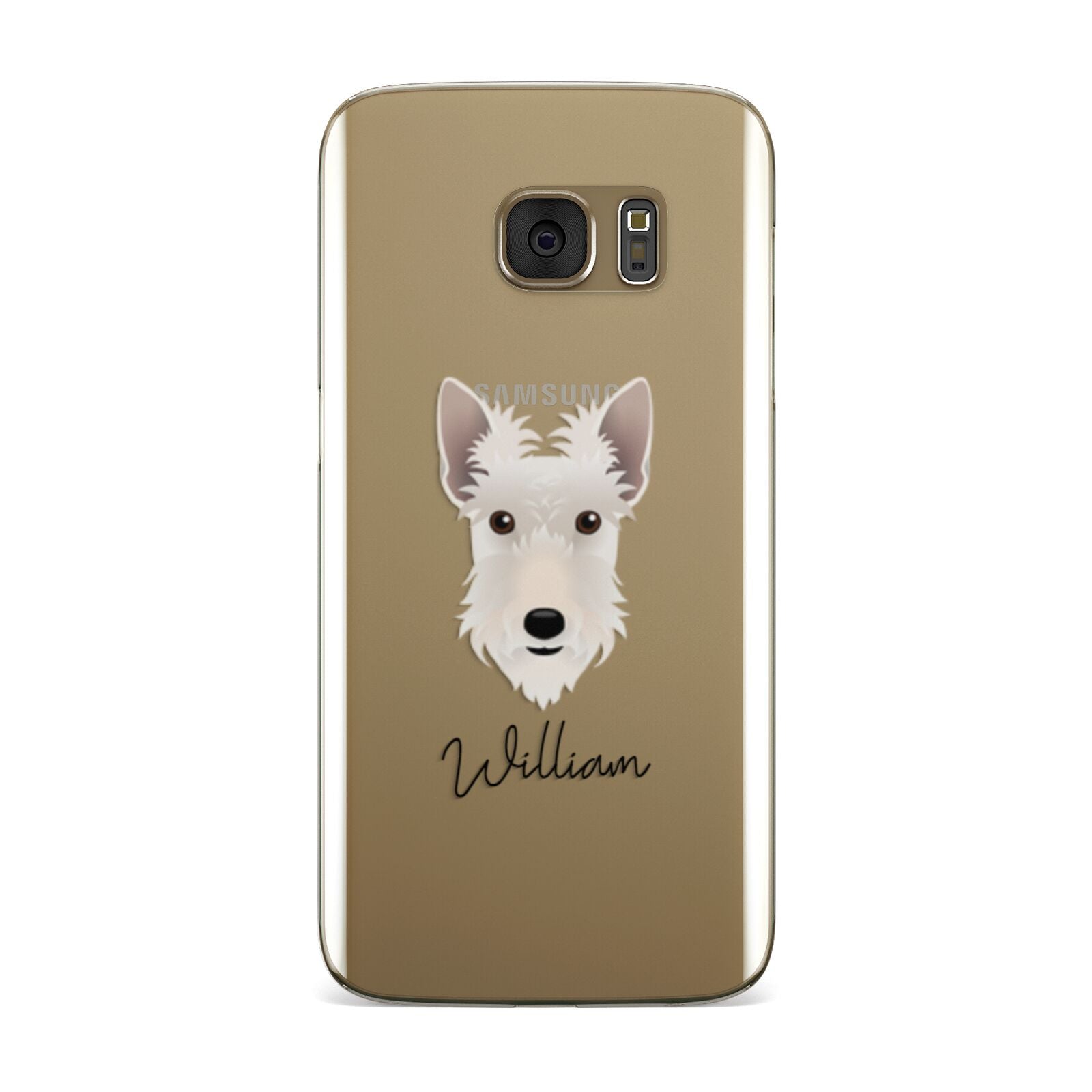 Scottish Terrier Personalised Samsung Galaxy Case