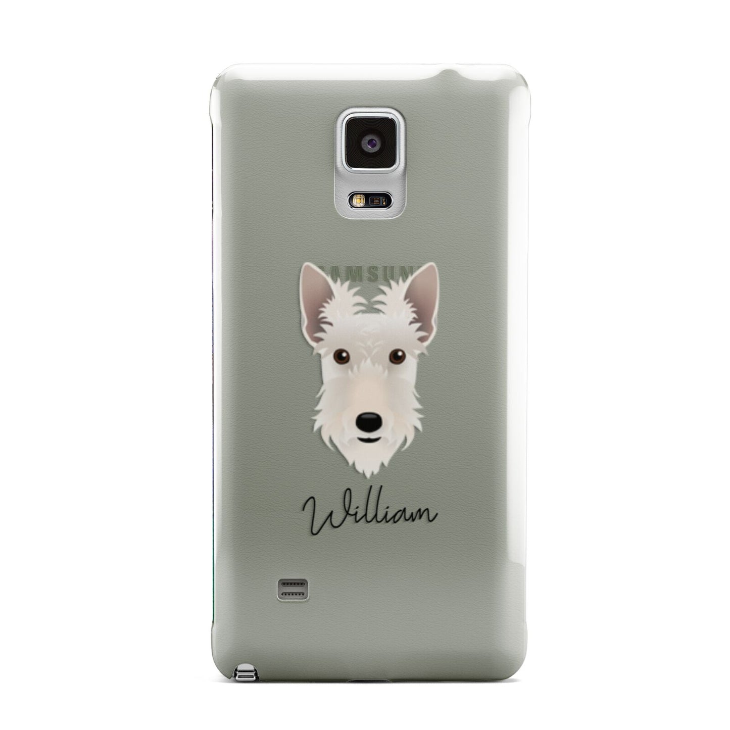 Scottish Terrier Personalised Samsung Galaxy Note 4 Case
