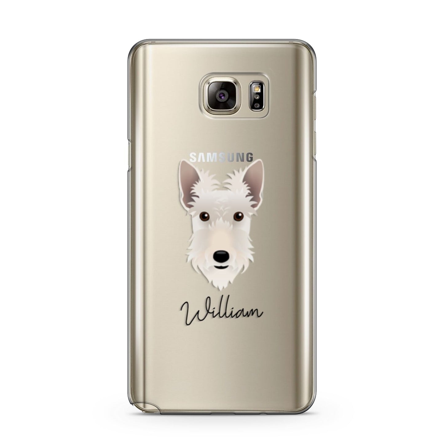 Scottish Terrier Personalised Samsung Galaxy Note 5 Case