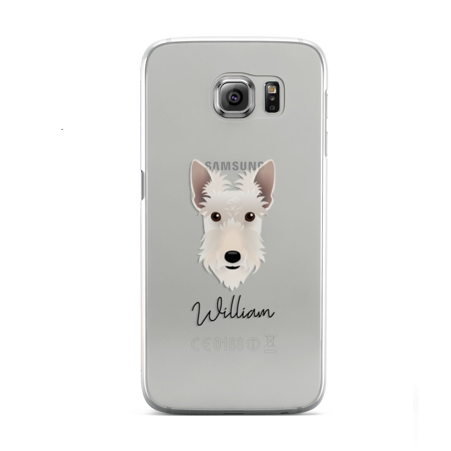 Scottish Terrier Personalised Samsung Galaxy S6 Case