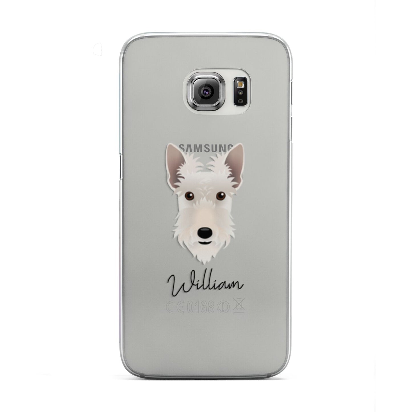 Scottish Terrier Personalised Samsung Galaxy S6 Edge Case