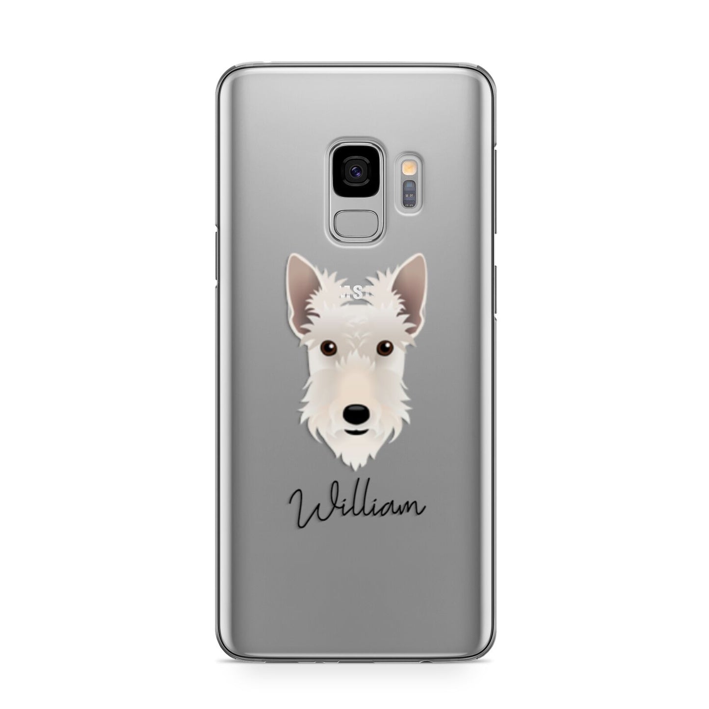 Scottish Terrier Personalised Samsung Galaxy S9 Case