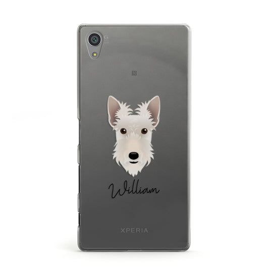 Scottish Terrier Personalised Sony Xperia Case