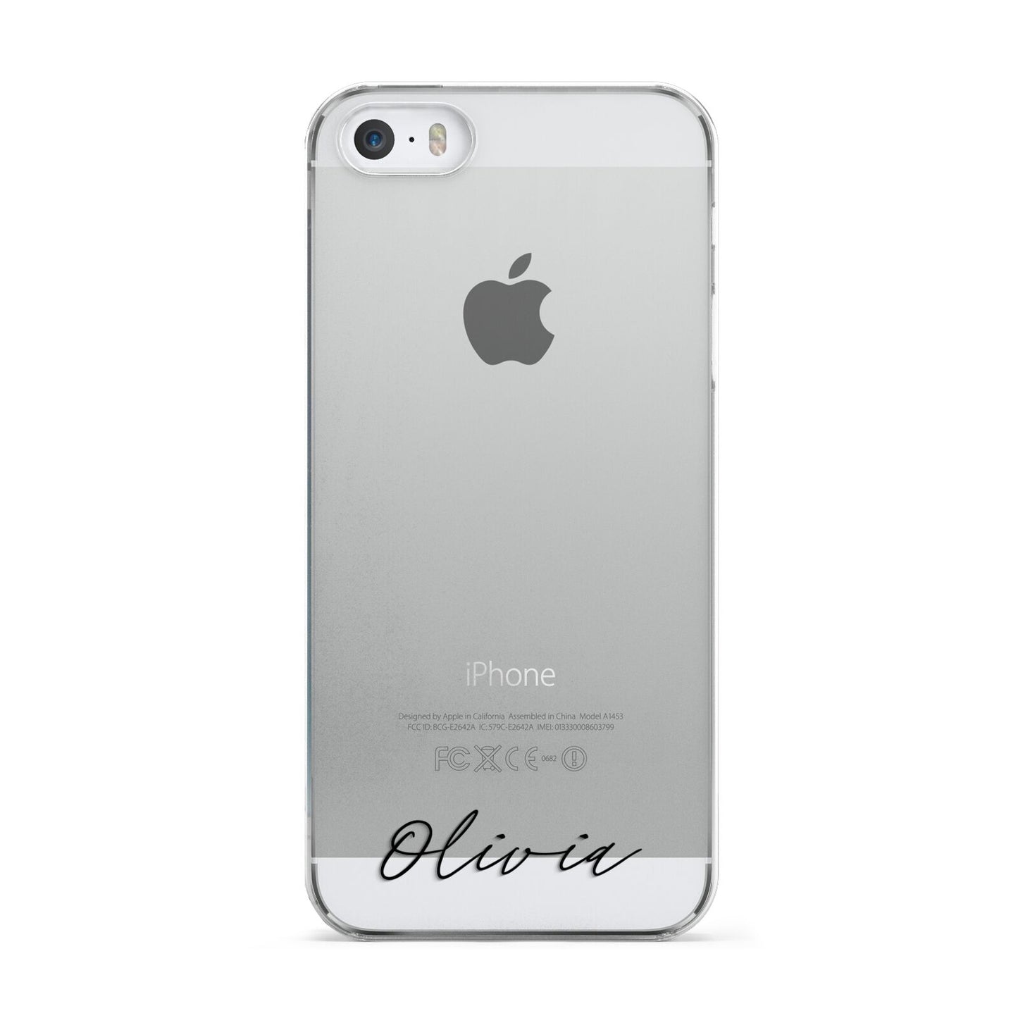 Scroll Text Name Apple iPhone 5 Case