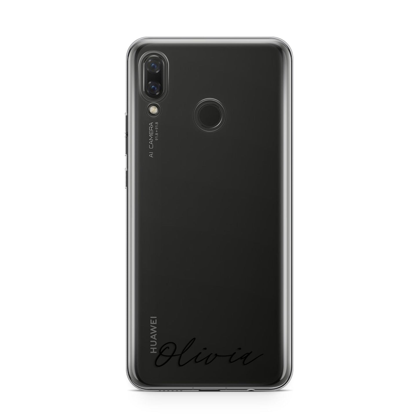 Scroll Text Name Huawei Nova 3 Phone Case