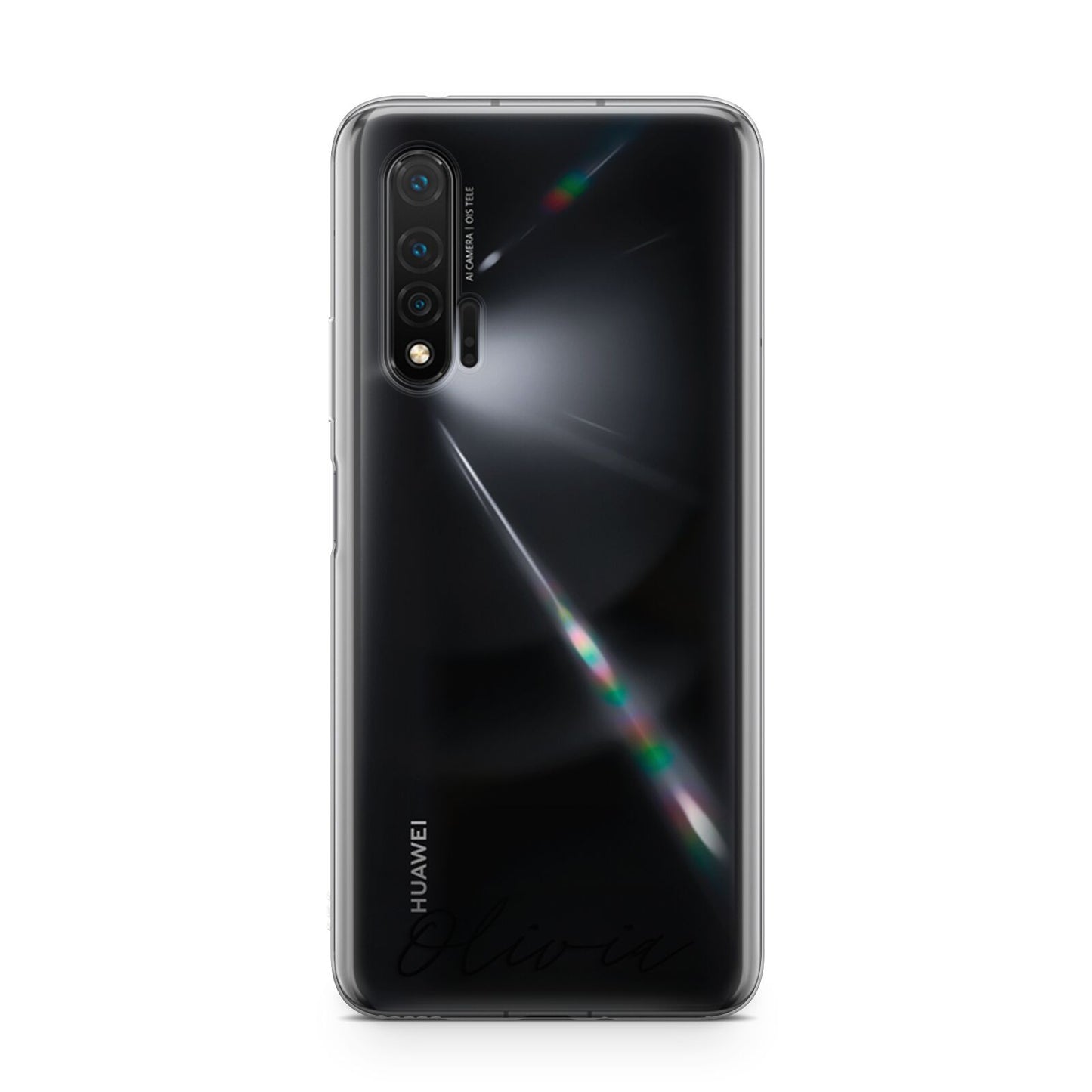 Scroll Text Name Huawei Nova 6 Phone Case