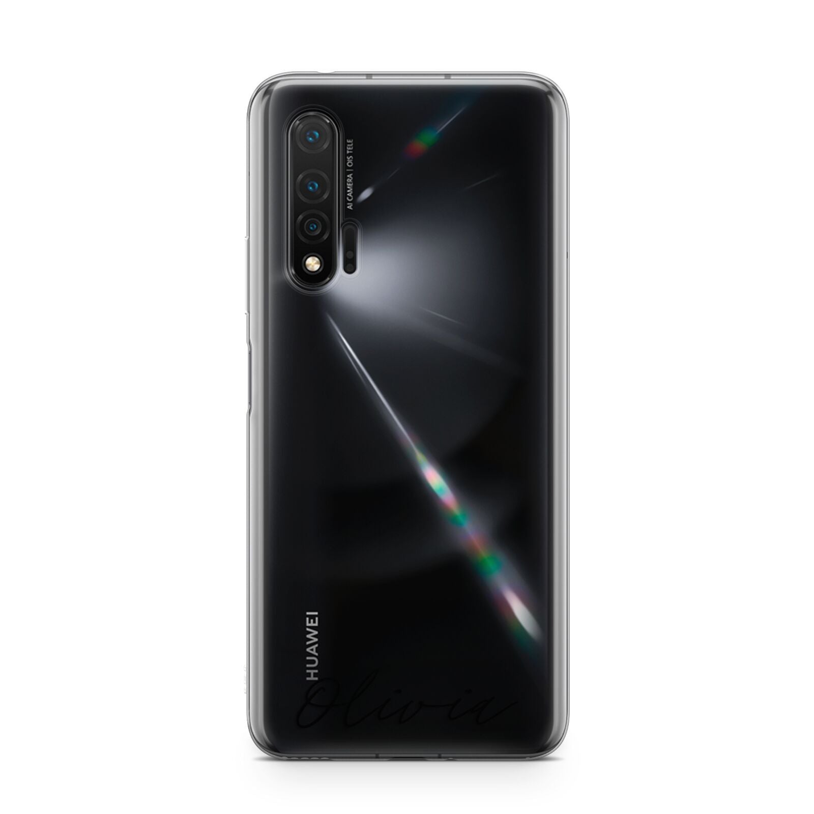 Scroll Text Name Huawei Nova 6 Phone Case