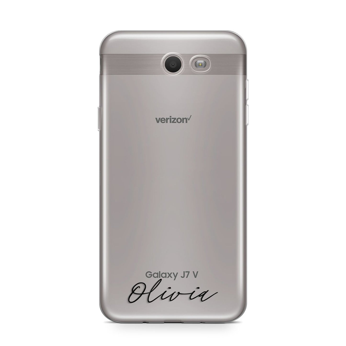 Scroll Text Name Samsung Galaxy J7 2017 Case