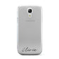 Scroll Text Name Samsung Galaxy S4 Mini Case