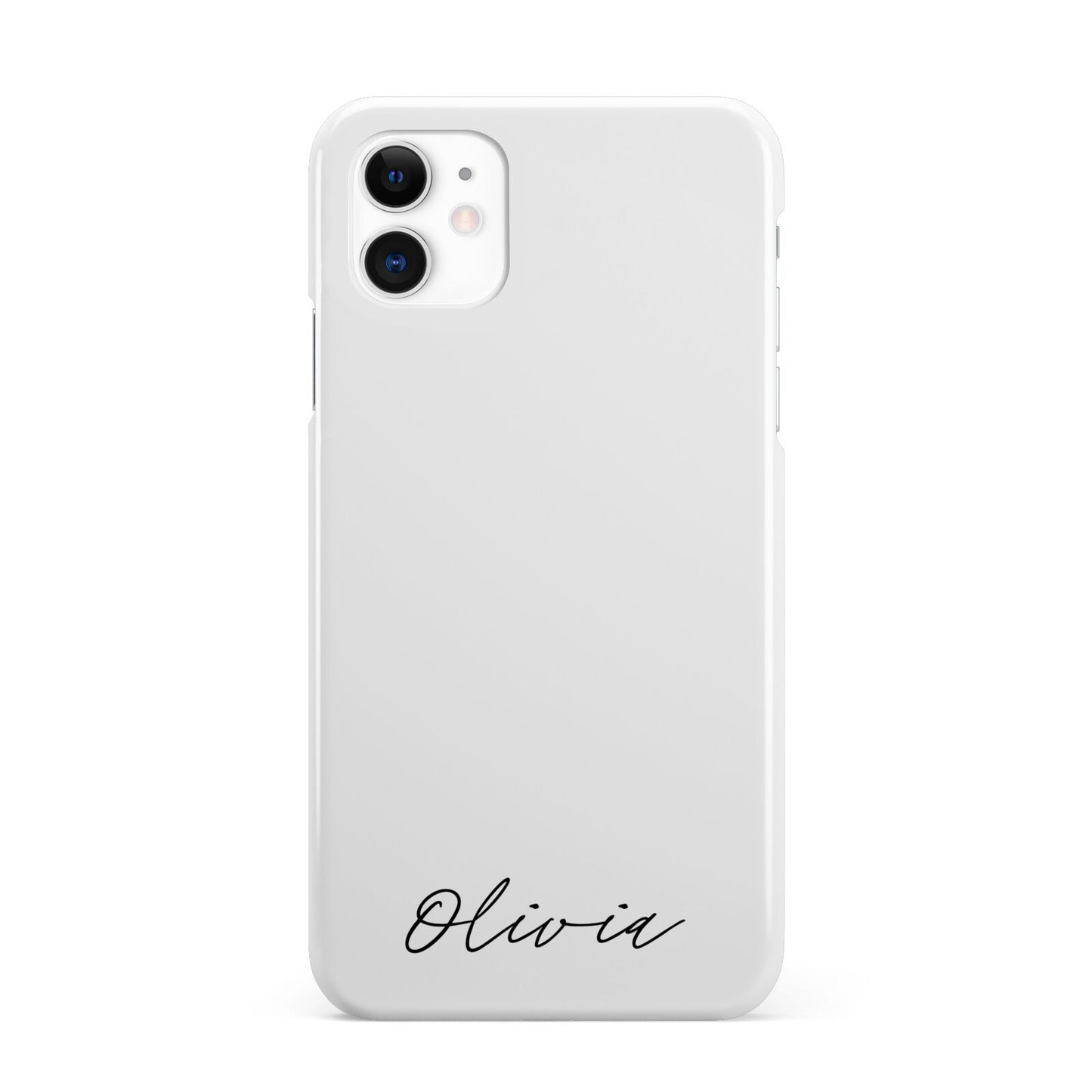 Scroll Text Name iPhone 11 3D Snap Case