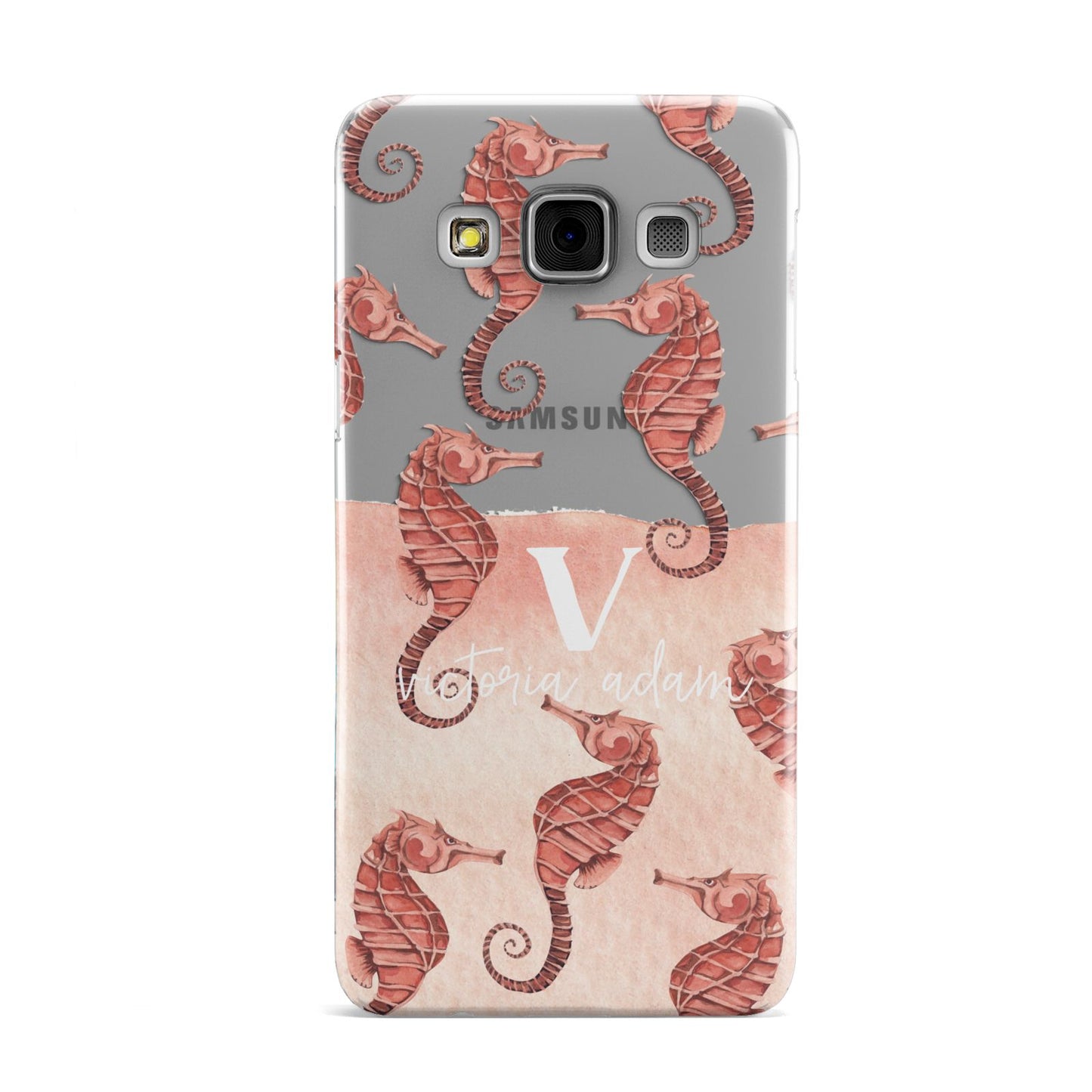 Sea Horse Personalised Samsung Galaxy A3 Case