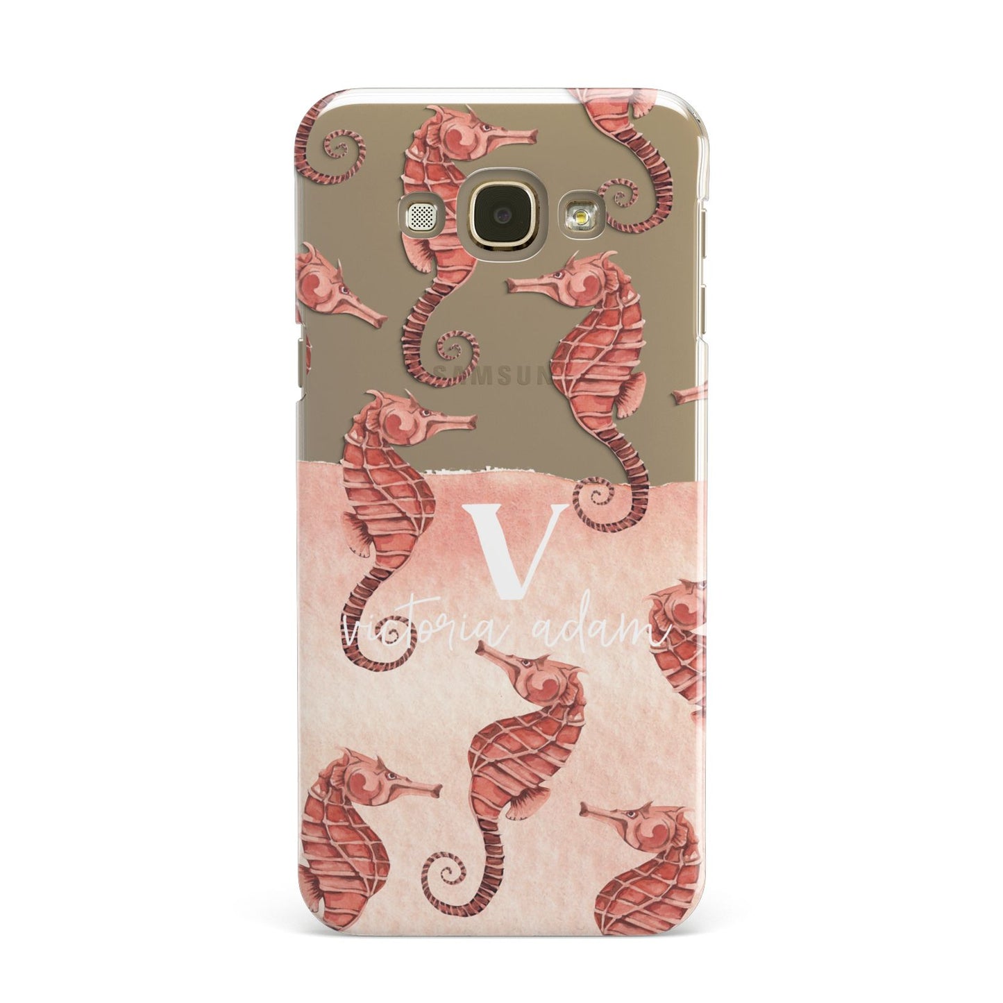 Sea Horse Personalised Samsung Galaxy A8 Case