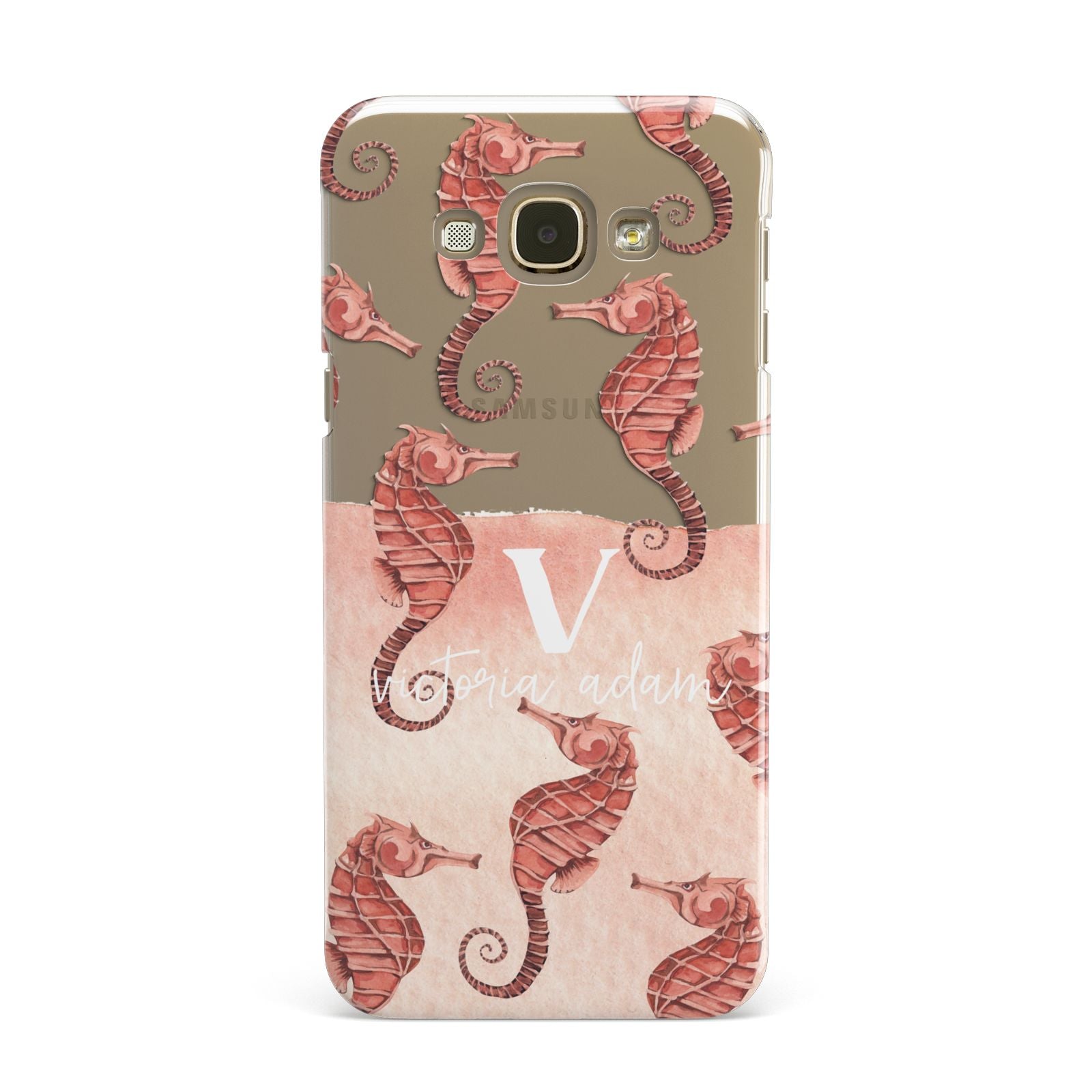 Sea Horse Personalised Samsung Galaxy A8 Case