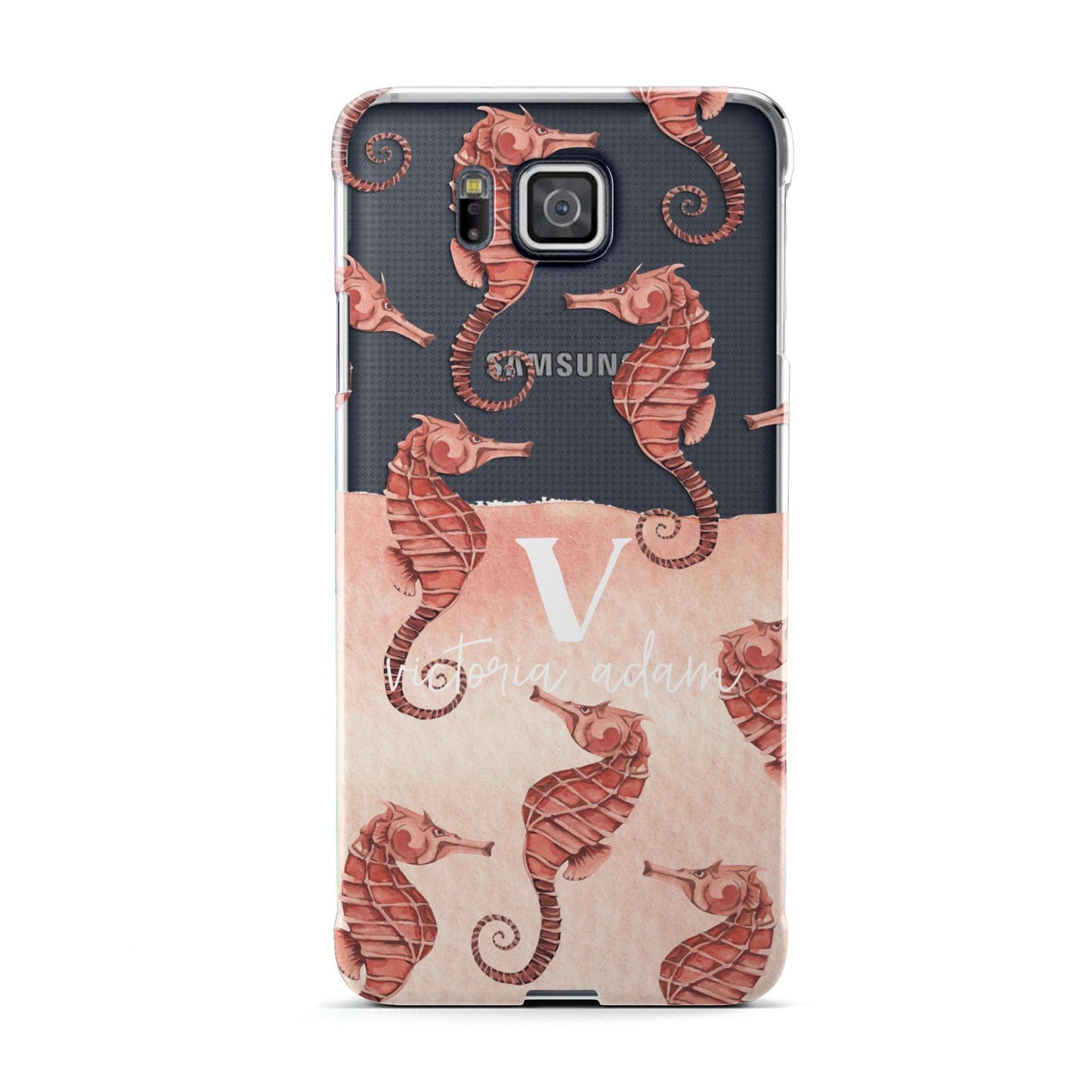 Sea Horse Personalised Samsung Galaxy Alpha Case