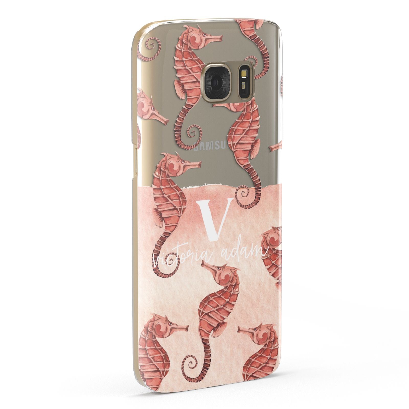 Sea Horse Personalised Samsung Galaxy Case Fourty Five Degrees