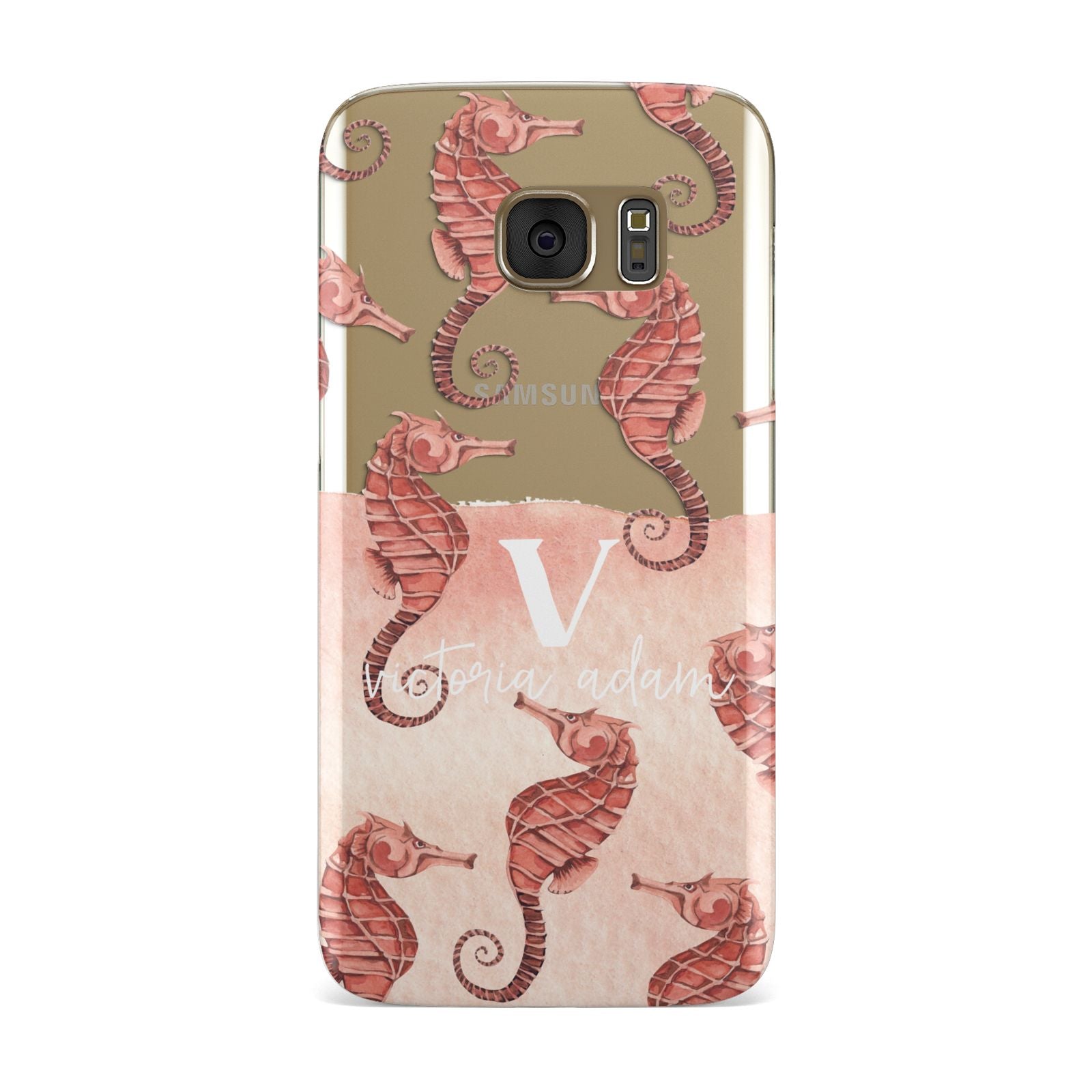 Sea Horse Personalised Samsung Galaxy Case